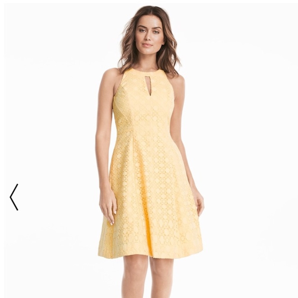 Lace Halter Aline dress